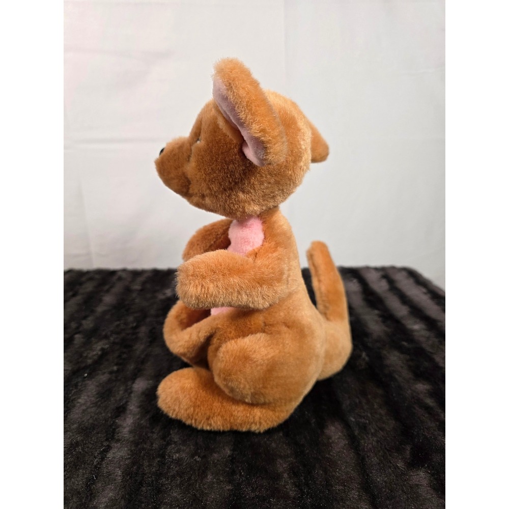 Disney Parks Kanga Plush Winnie the Pooh Stuffed Animal Pouch Vintage - Picture 2 of 6